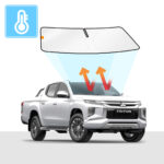 Mitsubishi Triton Windscreen Sun Shade 5th Gen 2015-2022 Solar Screen BLOCK OUT (RV04)