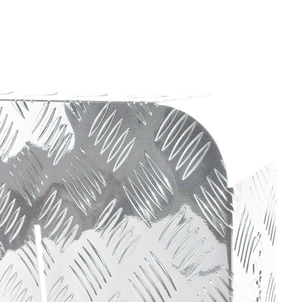 Heater Diesel Tank Protector Cover Drawbar Mount 2mm Thickness Aluminium Suit 10L 15L Fuel Tank (RIGHT) Silver YS - Image 6