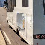 Aluminum Caravan Diesel Heater Fuel Tank Protector Cover Self Adhesive 2mm Left/Right 10L/15L Silver/Raw YS